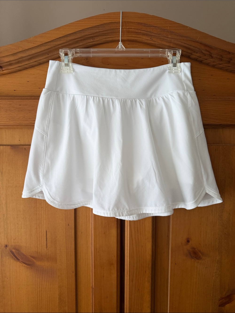 Zella White Tennis Skort with pocket in shorts